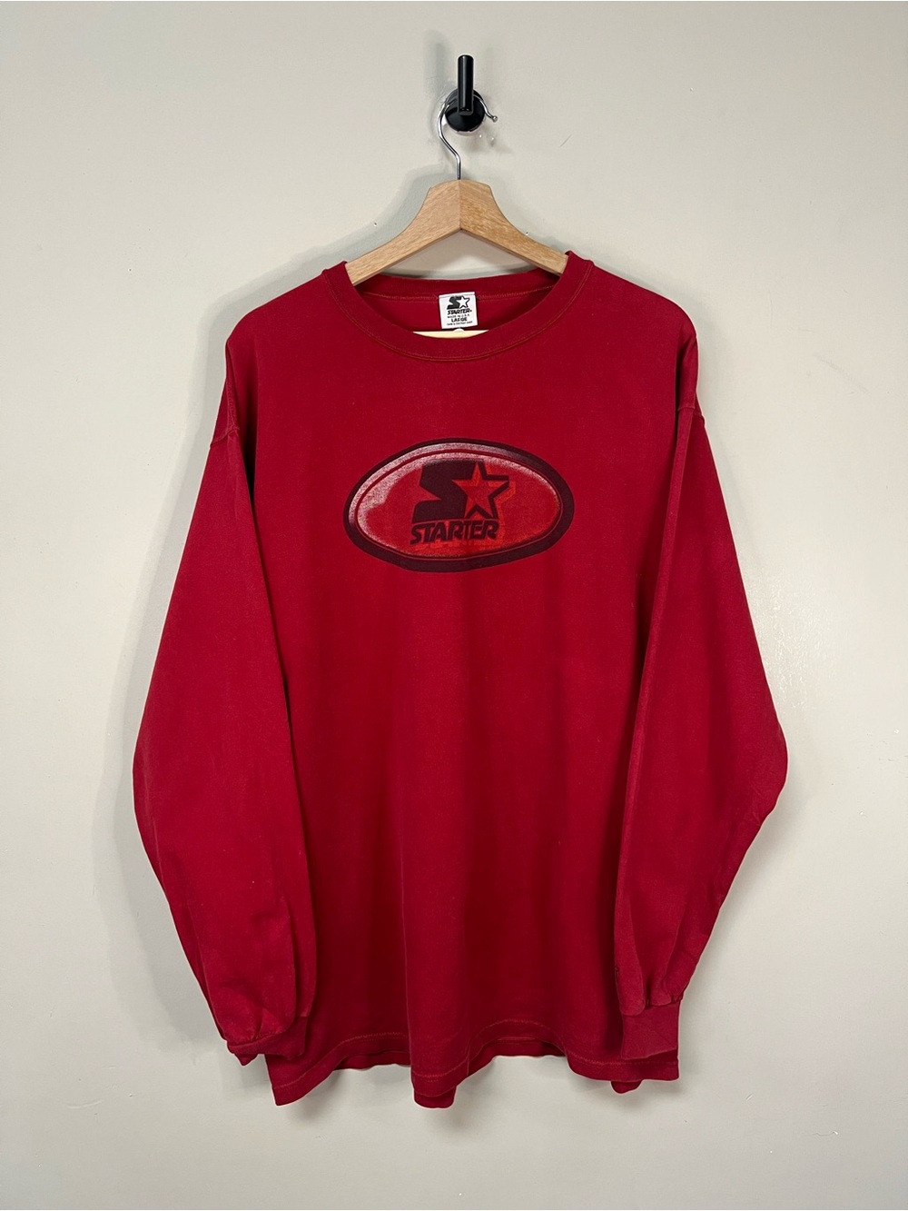 Vtg 90s Starter Long Sleeve Shirt